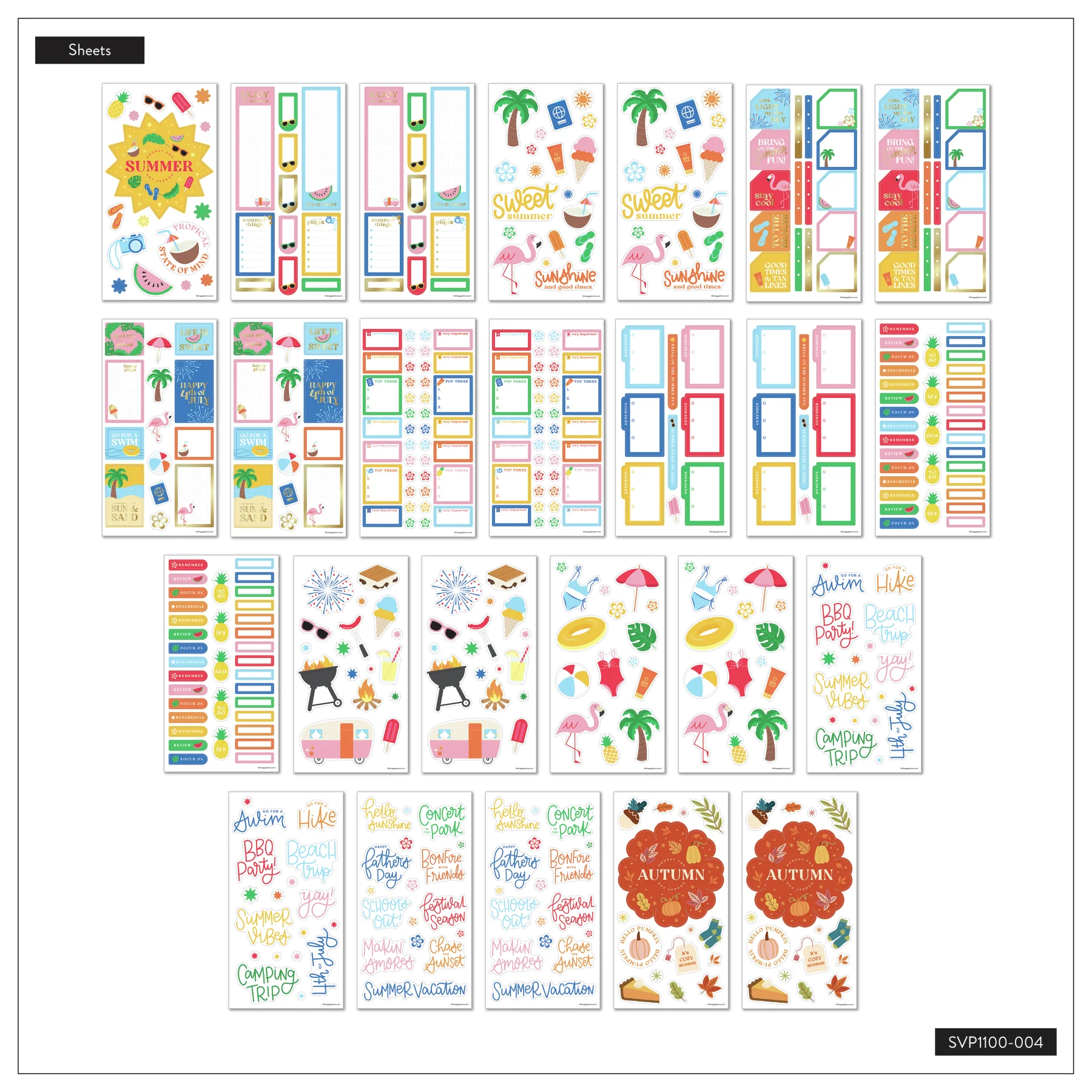 Mega Value Pack Stickers - 100 Sheets - Seasonal - Image 7