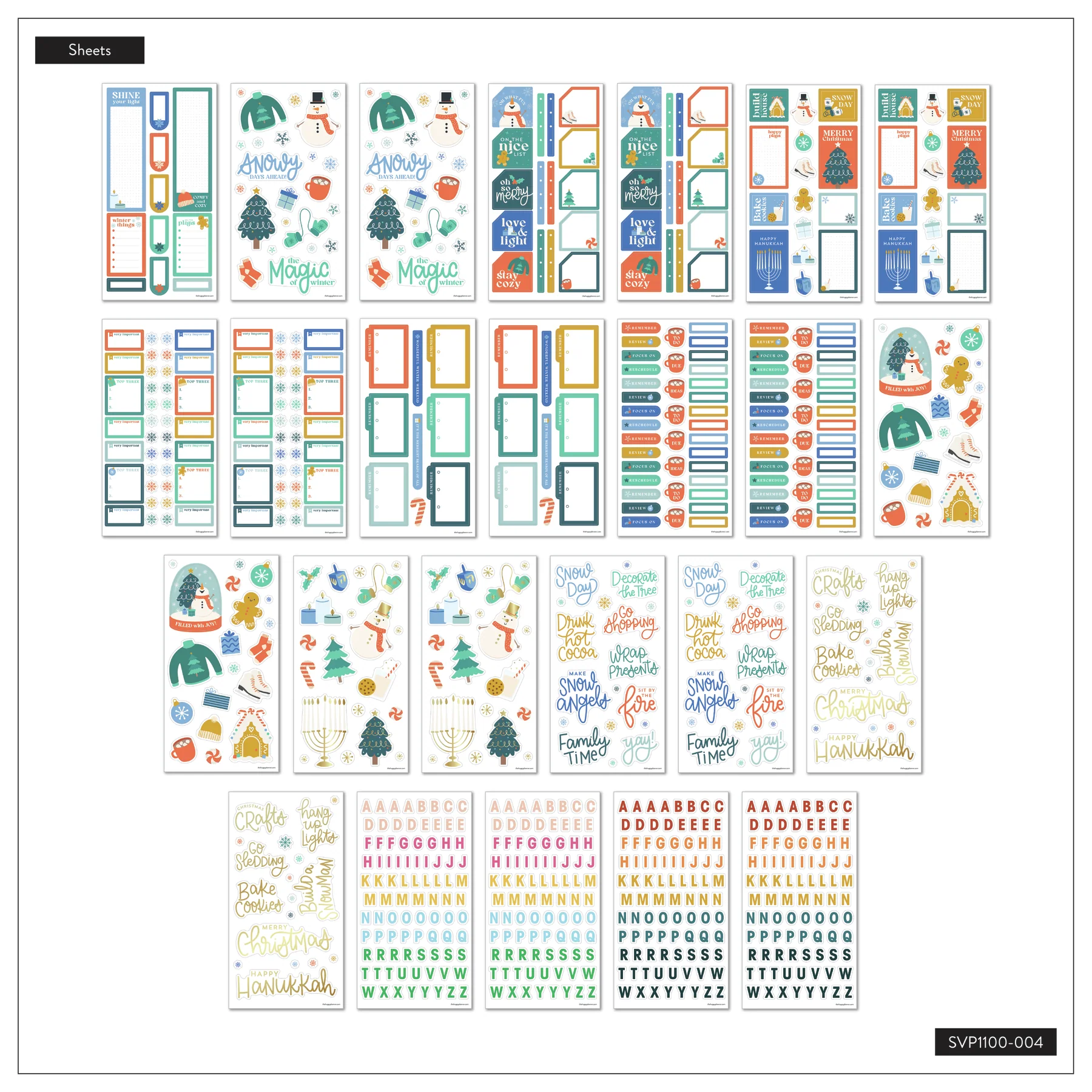 Mega Value Pack Stickers - 100 Sheets - Seasonal - Image 9