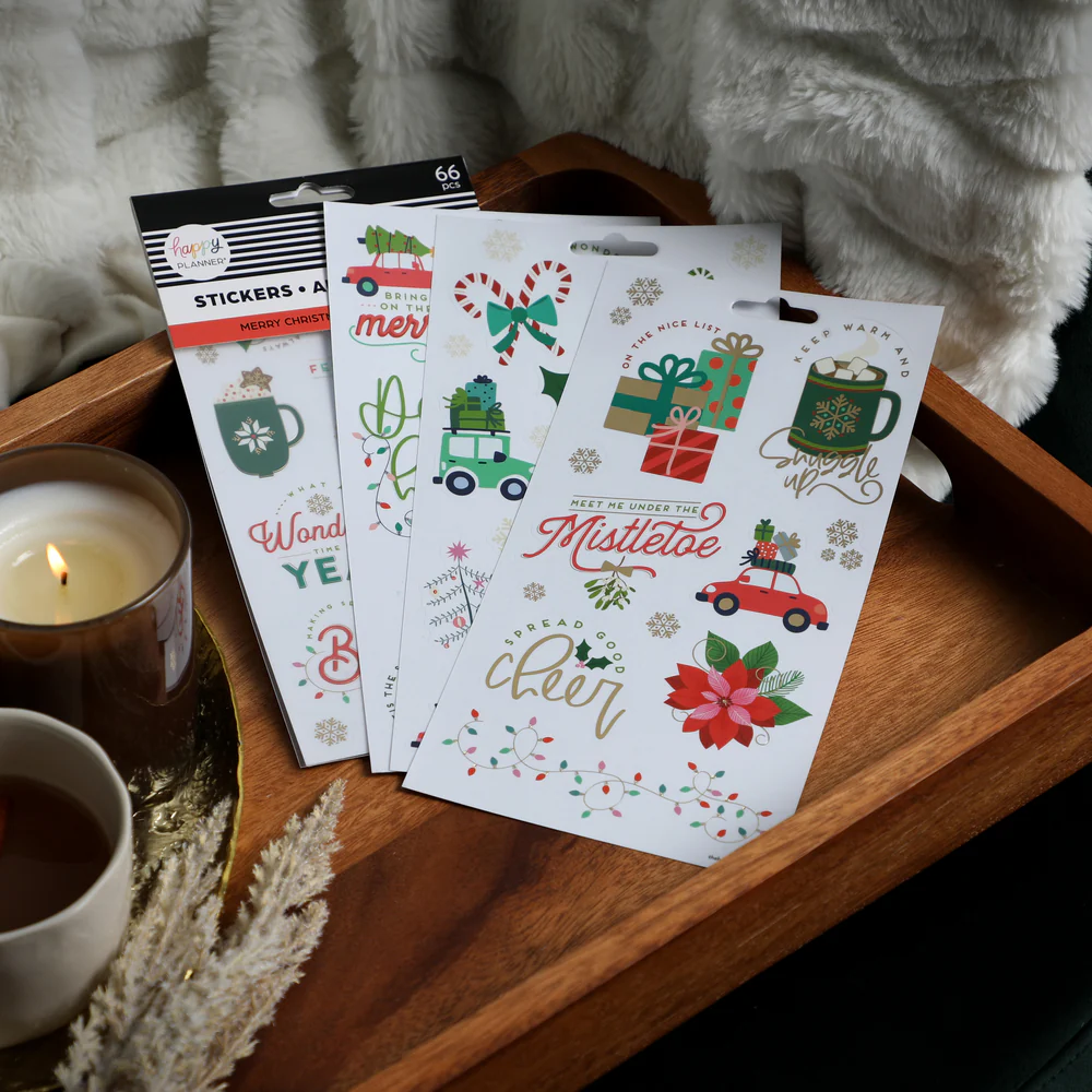 Merry Christmas Stickers - 5 Sheets - Image 4