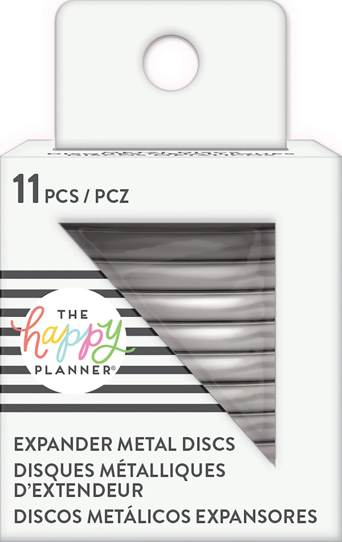 METAL Expander Discs - Silver - Image 3