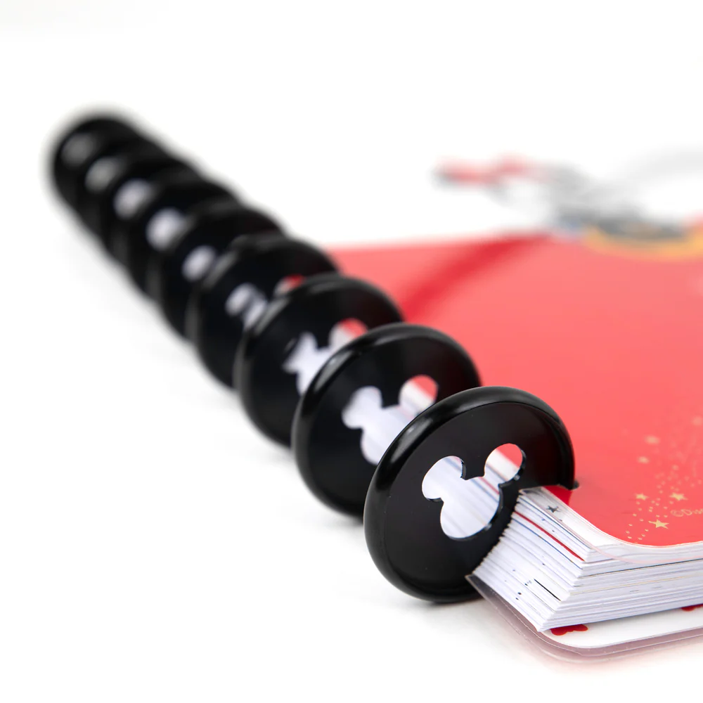 Mickey Mouse Medium Metal Disc Set - Black - Image 2