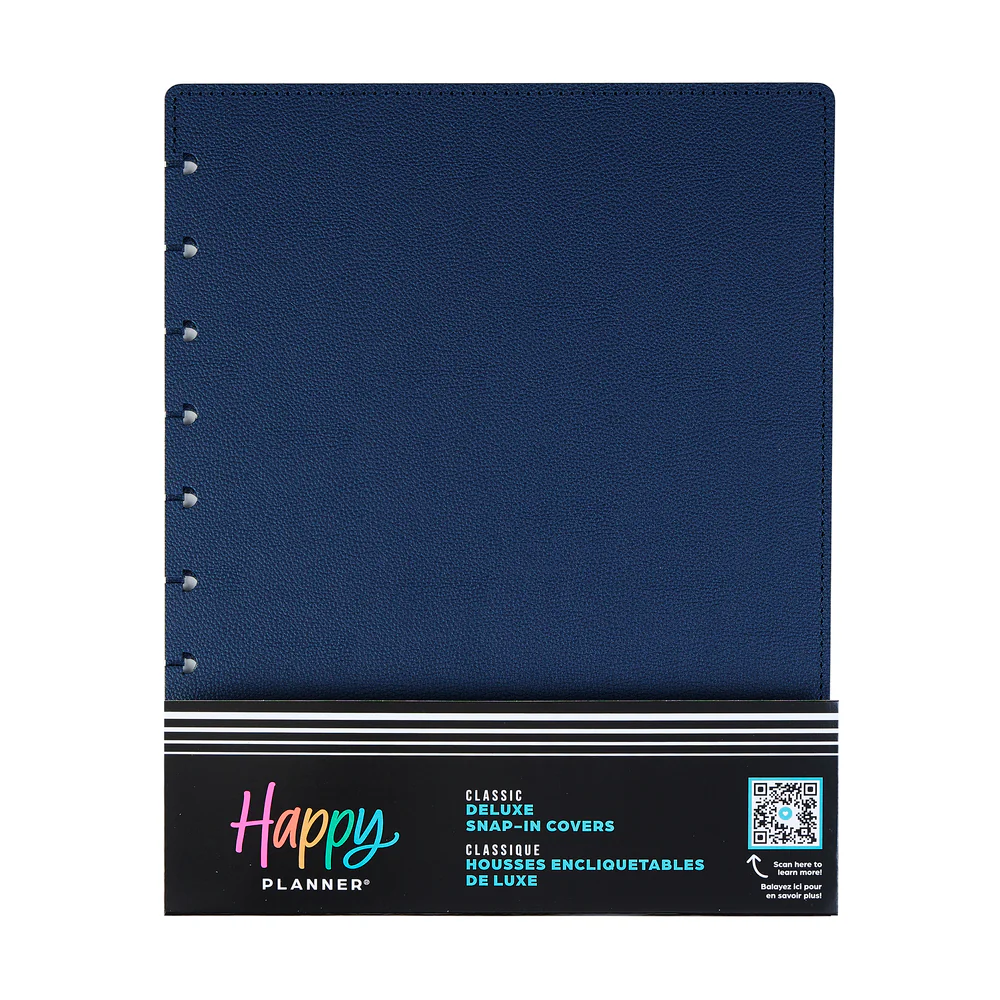 Midnight Blue - DELUXE Snap In Classic Planner Cover - Image 3