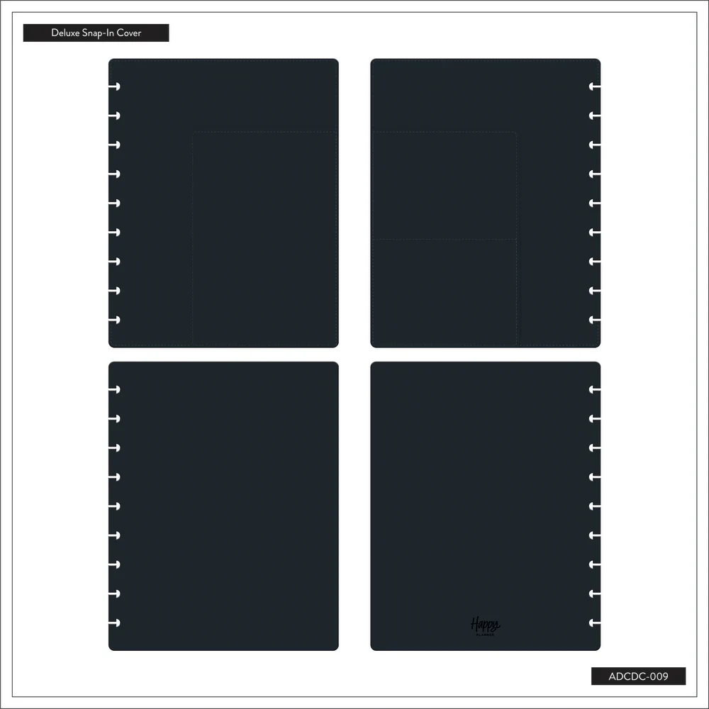 Midnight Blue - DELUXE Snap In Classic Planner Cover - Image 5
