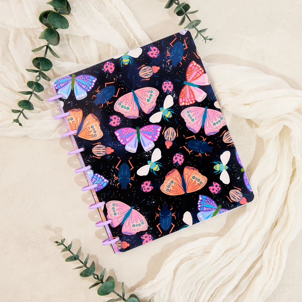 Midnight Botanical - Checklist + Dot Grid Classic Notebook - 60 Sheets - Image 4