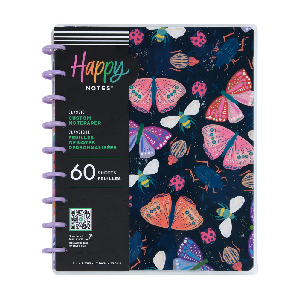 Midnight Botanical - Checklist + Dot Grid Classic Notebook - 60 Sheets - Image 7