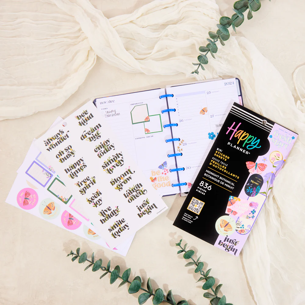 Midnight Botanical - Value Pack Stickers - Mini - Image 2
