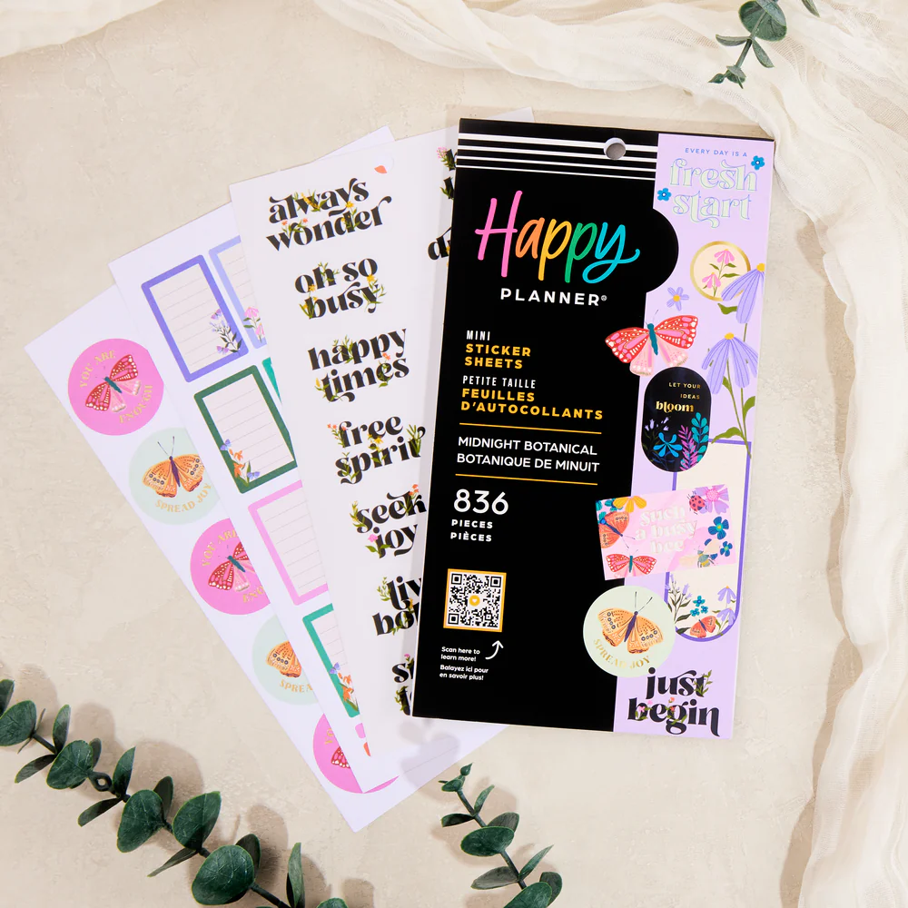 Midnight Botanical - Value Pack Stickers - Mini - Image 3