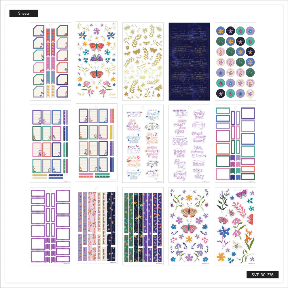 Midnight Botanical - Value Pack Stickers - Mini - Image 6