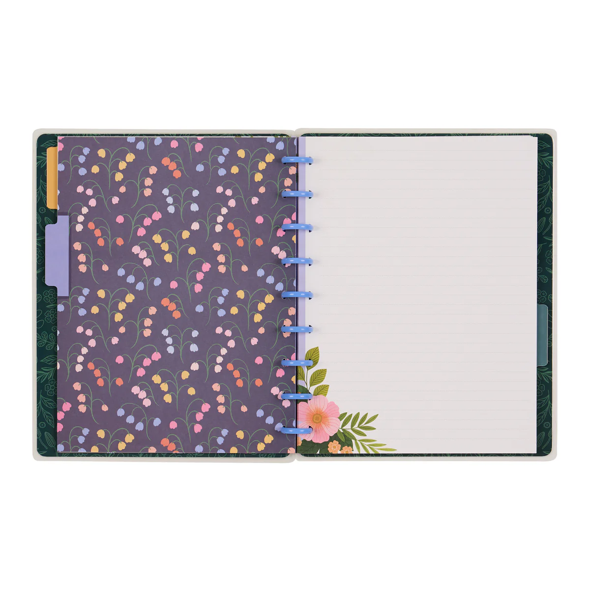Midnight Meadow - Dotted Lined Classic Notebook - 60 Sheets - Image 10
