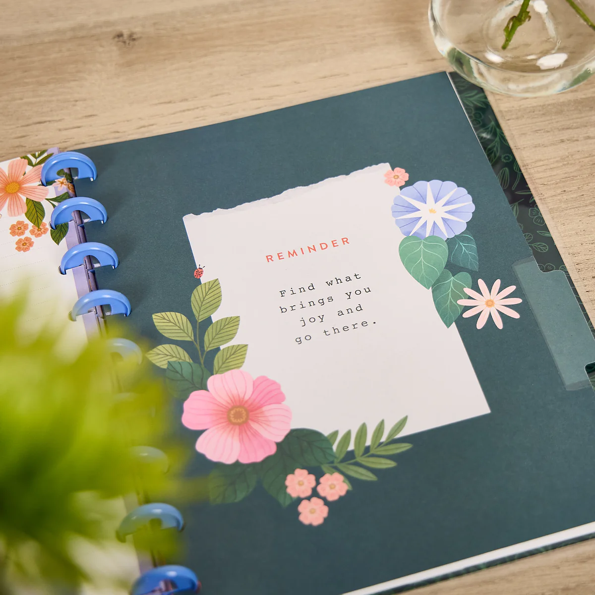Midnight Meadow - Dotted Lined Classic Notebook - 60 Sheets - Image 9
