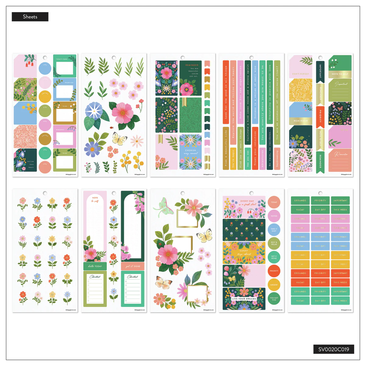 Midnight Meadow - Value Pack Stickers - Image 8