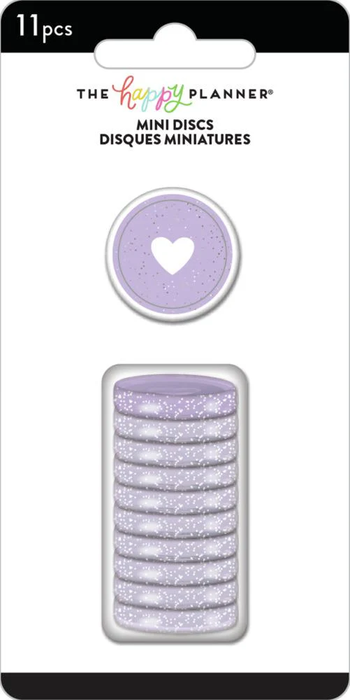 Mini Discs - Glitter Grape - Image 2