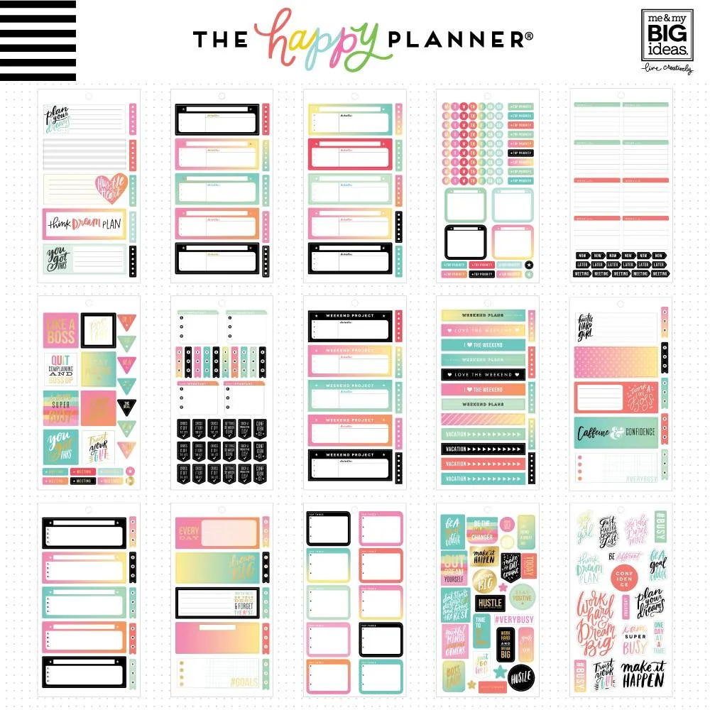 Value Pack Stickers - Productivity - Mini - Image 3