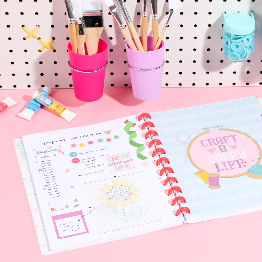 Miss Maker - Dotted Lined Big Notebook - 60 Sheets - Image 3
