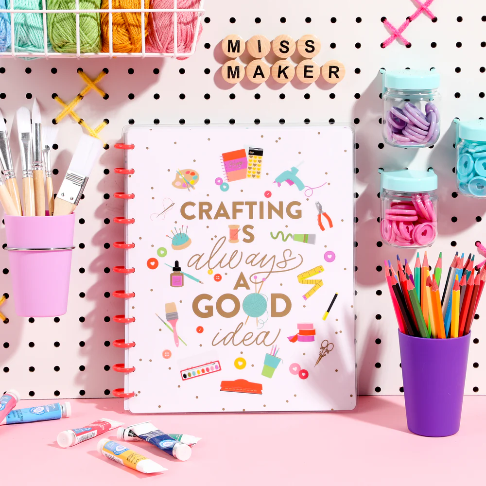 Miss Maker - Dotted Lined Big Notebook - 60 Sheets - Image 4