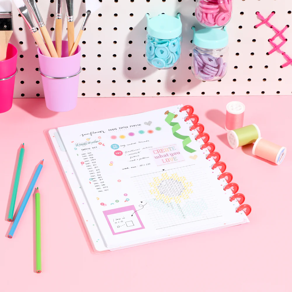 Miss Maker - Dotted Lined Big Notebook - 60 Sheets - Image 6