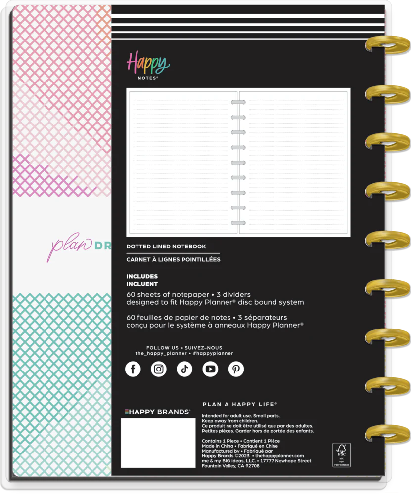 Miss Maker - Dotted Lined Classic Notebook - 60 Sheets - Image 8