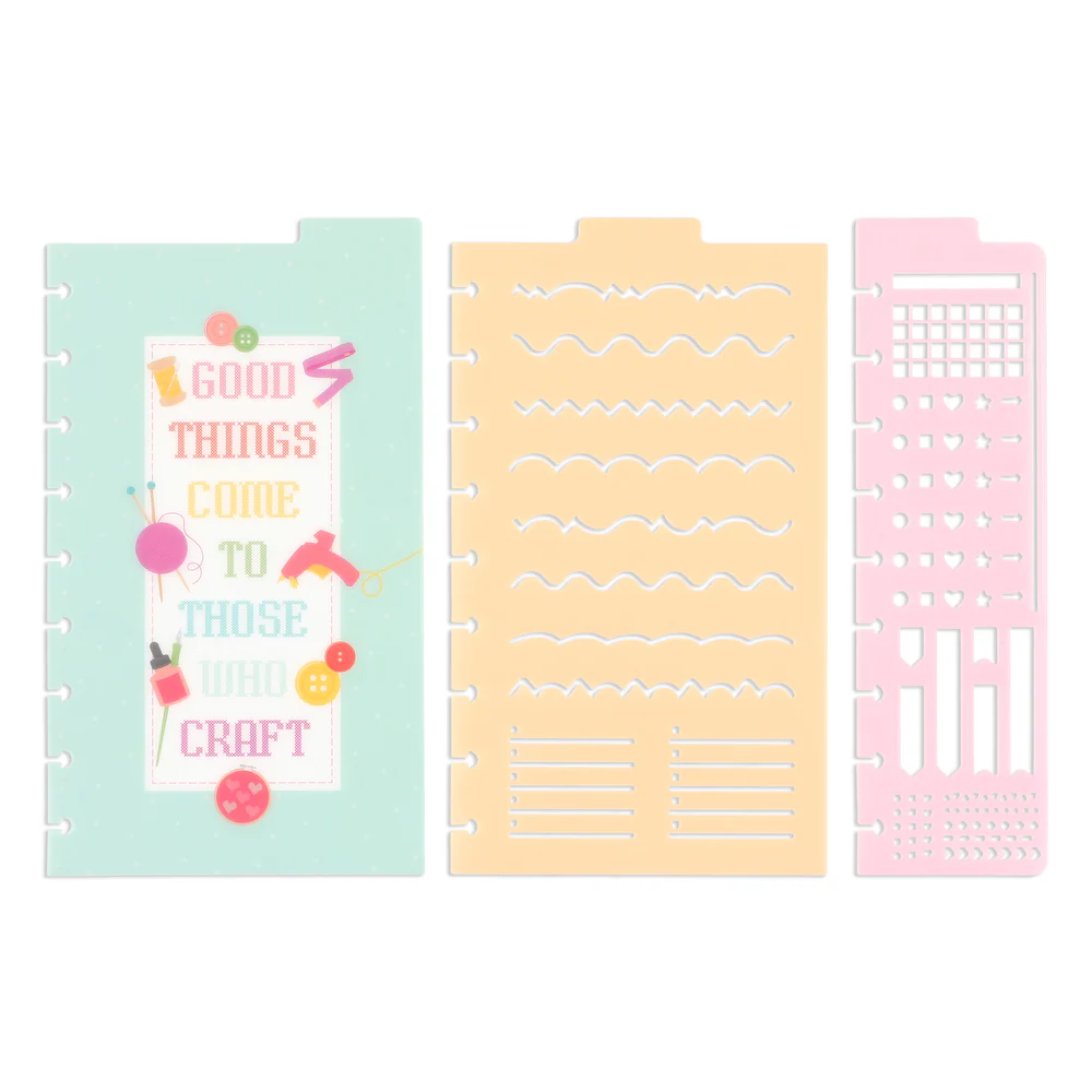 Miss Maker - Snap-In Journaling Stencil Bookmarks - 3 Pack - Image 3