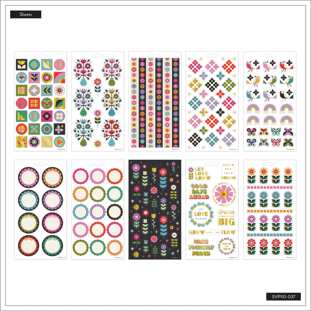 Mod Garden - 10 Sticker Sheets - Image 4