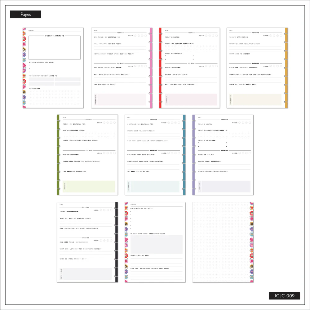 Mod Garden - Classic Guided Gratitude Journal - 80 Sheets - Image 4
