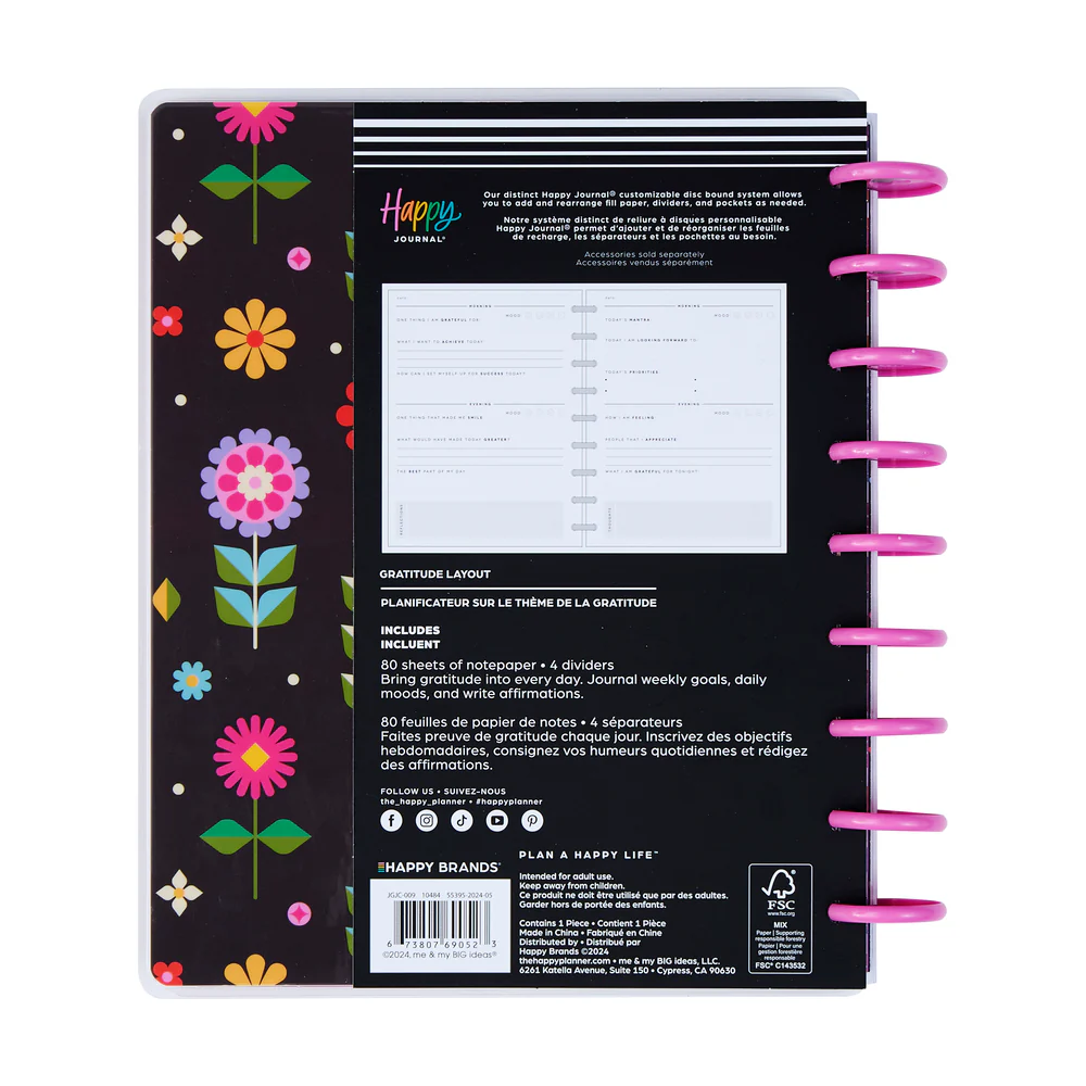 Mod Garden - Classic Guided Gratitude Journal - 80 Sheets - Image 8