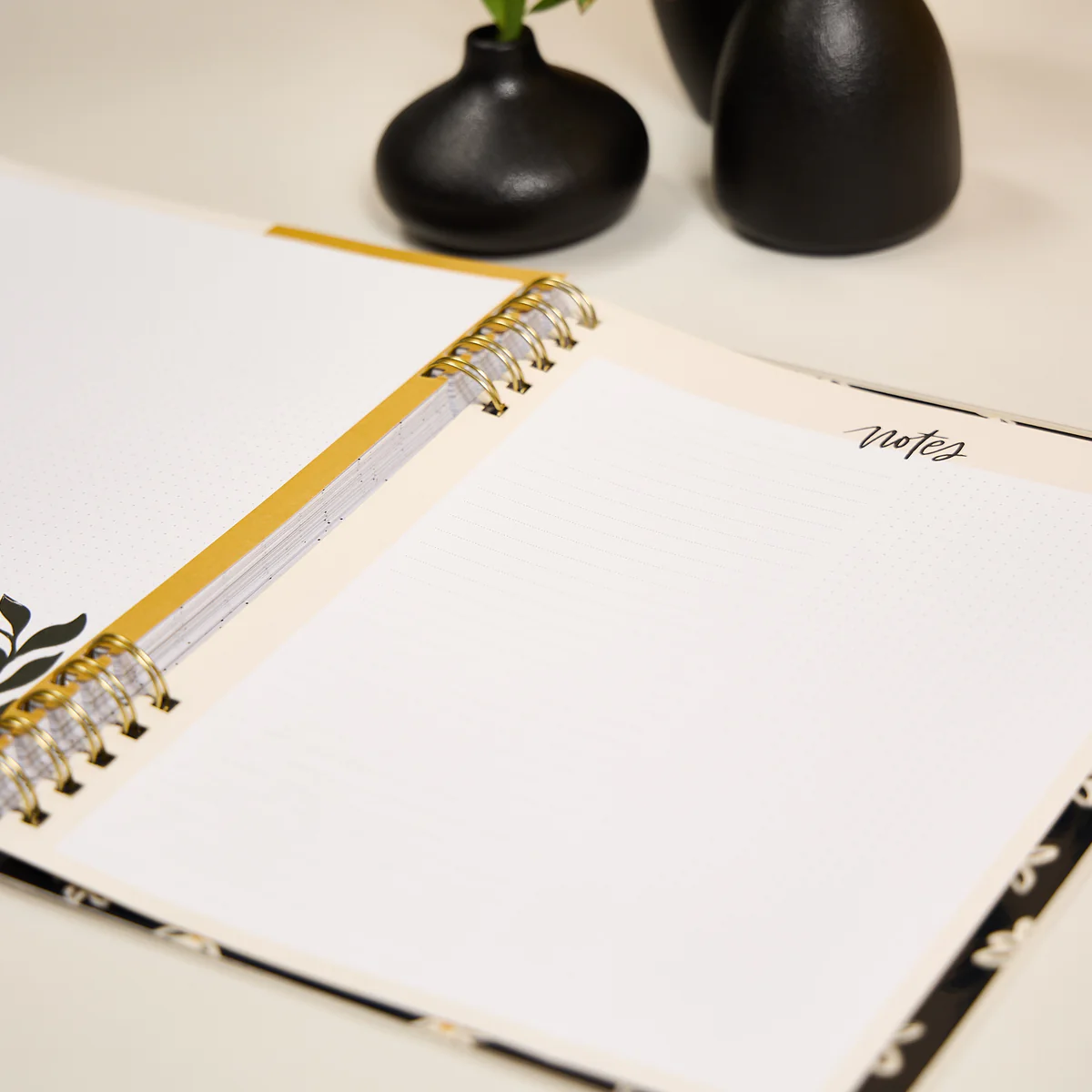 Mod Sketches - Dashboard + Dot Grid Big Customizable Spiral Filler Paper - 40 Sheets - Image 2