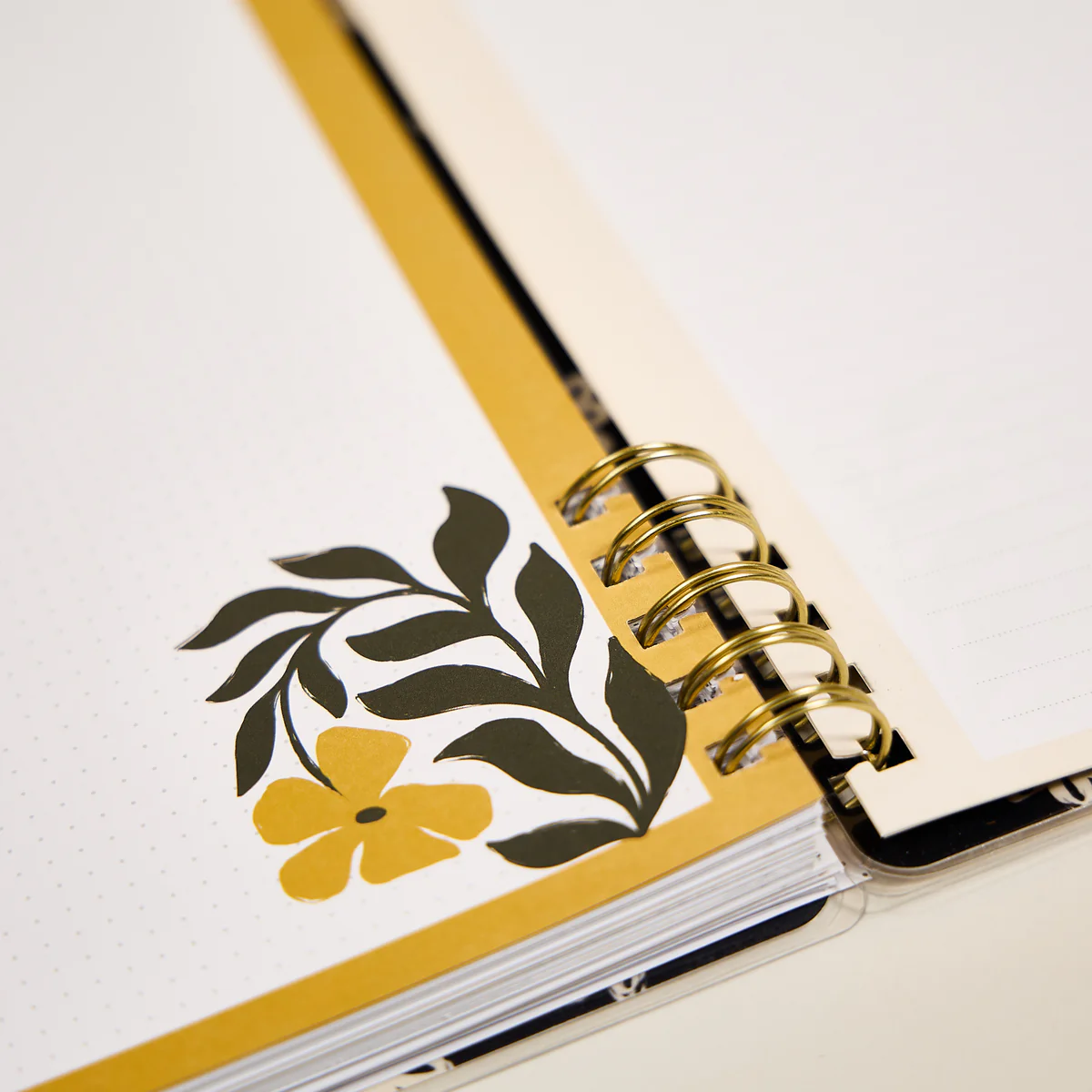 Mod Sketches - Dashboard + Dot Grid Big Customizable Spiral Filler Paper - 40 Sheets - Image 4