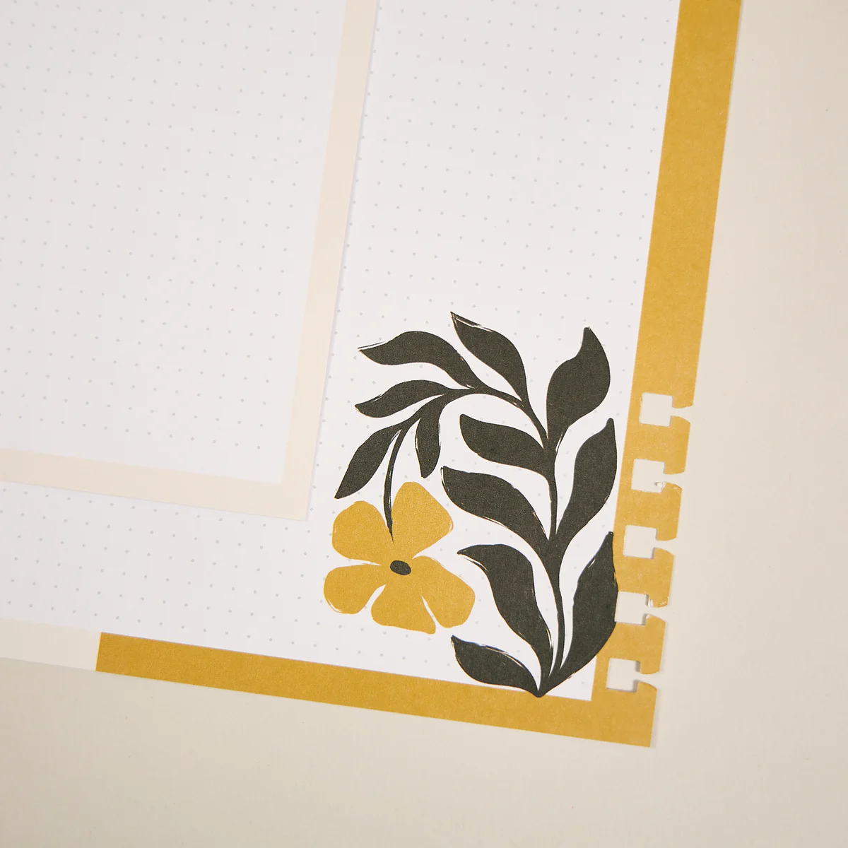 Mod Sketches - Dashboard + Dot Grid Big Customizable Spiral Filler Paper - 40 Sheets - Image 7