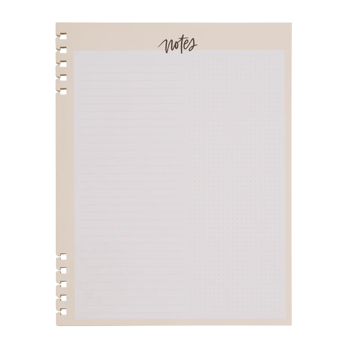 Mod Sketches - Dashboard + Dot Grid Big Customizable Spiral Filler Paper - 40 Sheets - Image 8