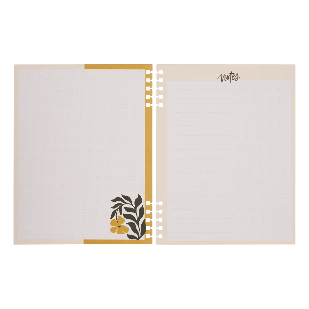 Mod Sketches - Dashboard + Dot Grid Big Customizable Spiral Filler Paper - 40 Sheets - Image 9