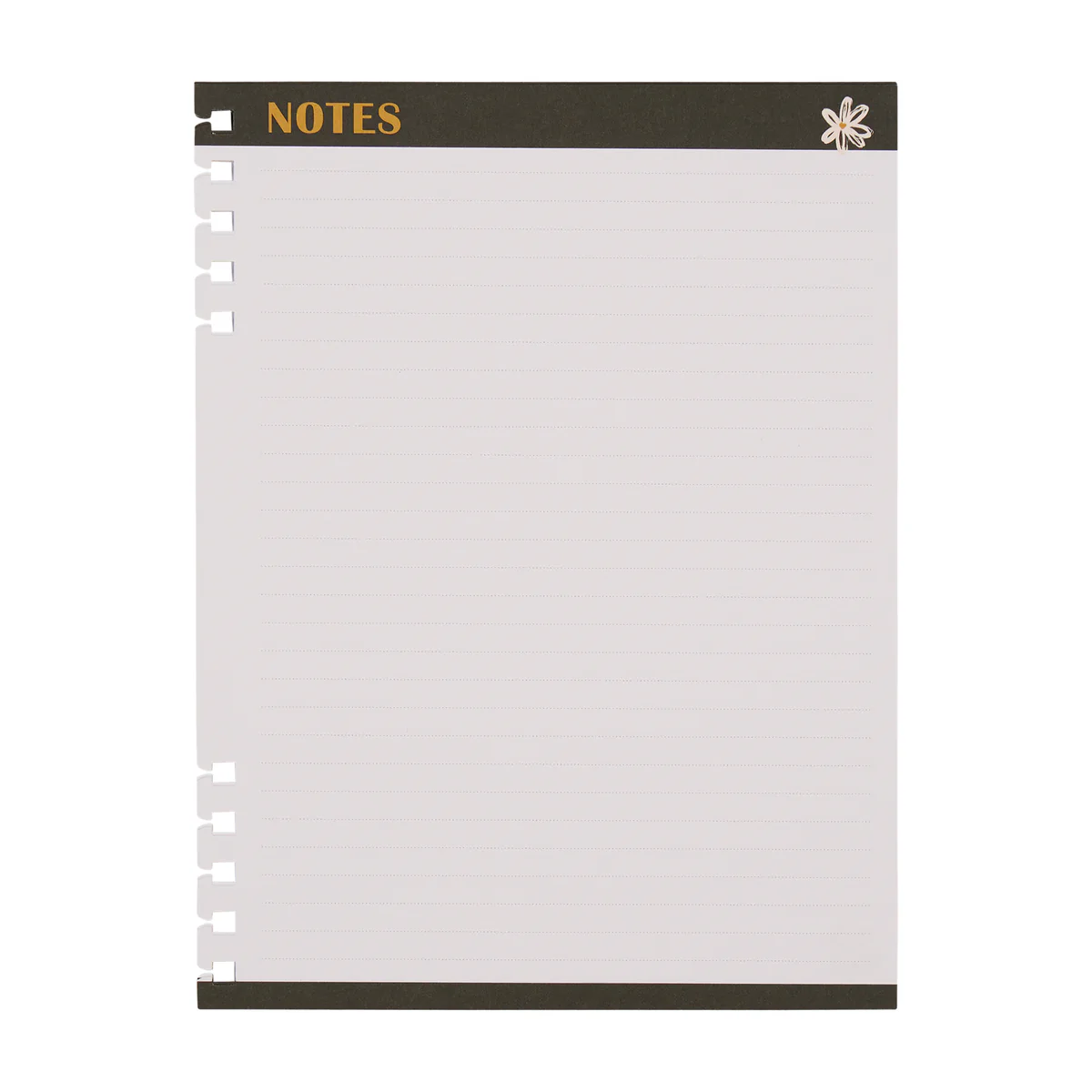 Mod Sketches - Dotted Lined Classic Customizable Spiral Filler Paper - 40 Sheets - Image 7