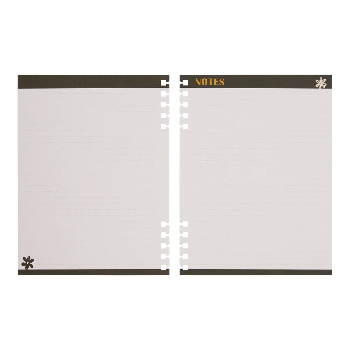 Mod Sketches - Dotted Lined Classic Customizable Spiral Filler Paper - 40 Sheets - Image 8