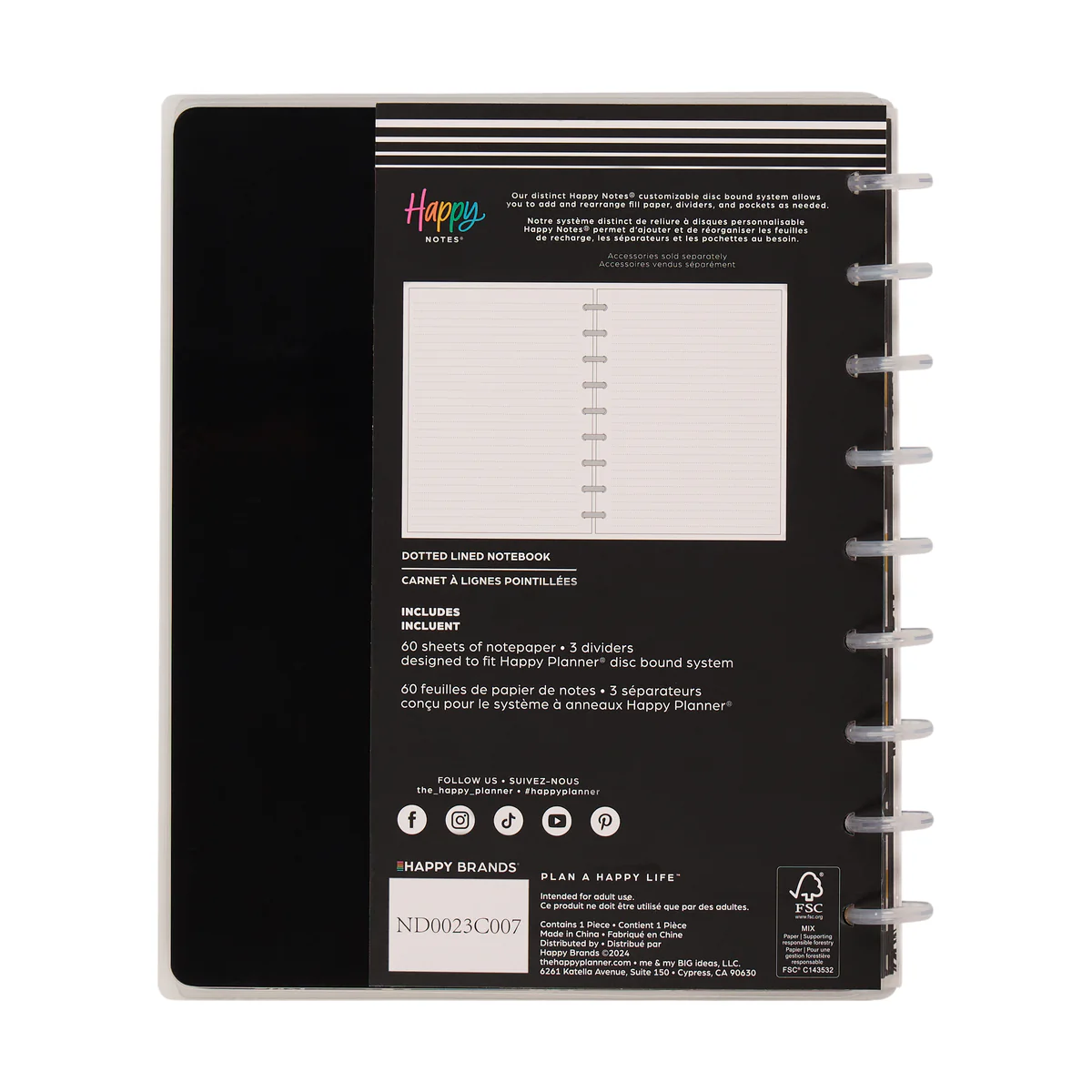 Mod Sketches - Dotted Lined Classic Notebook - 60 Sheets - Image 30
