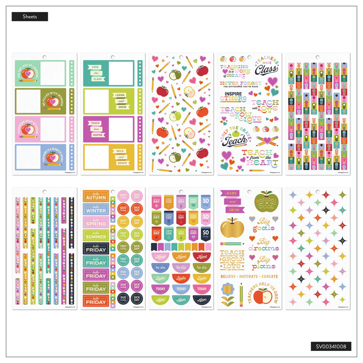 Mod Teacher - Value Pack Stickers - Big - Image 10