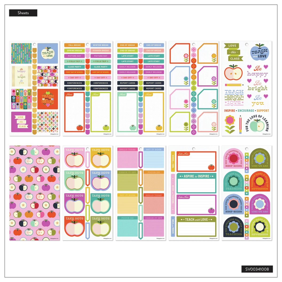 Mod Teacher - Value Pack Stickers - Big - Image 8