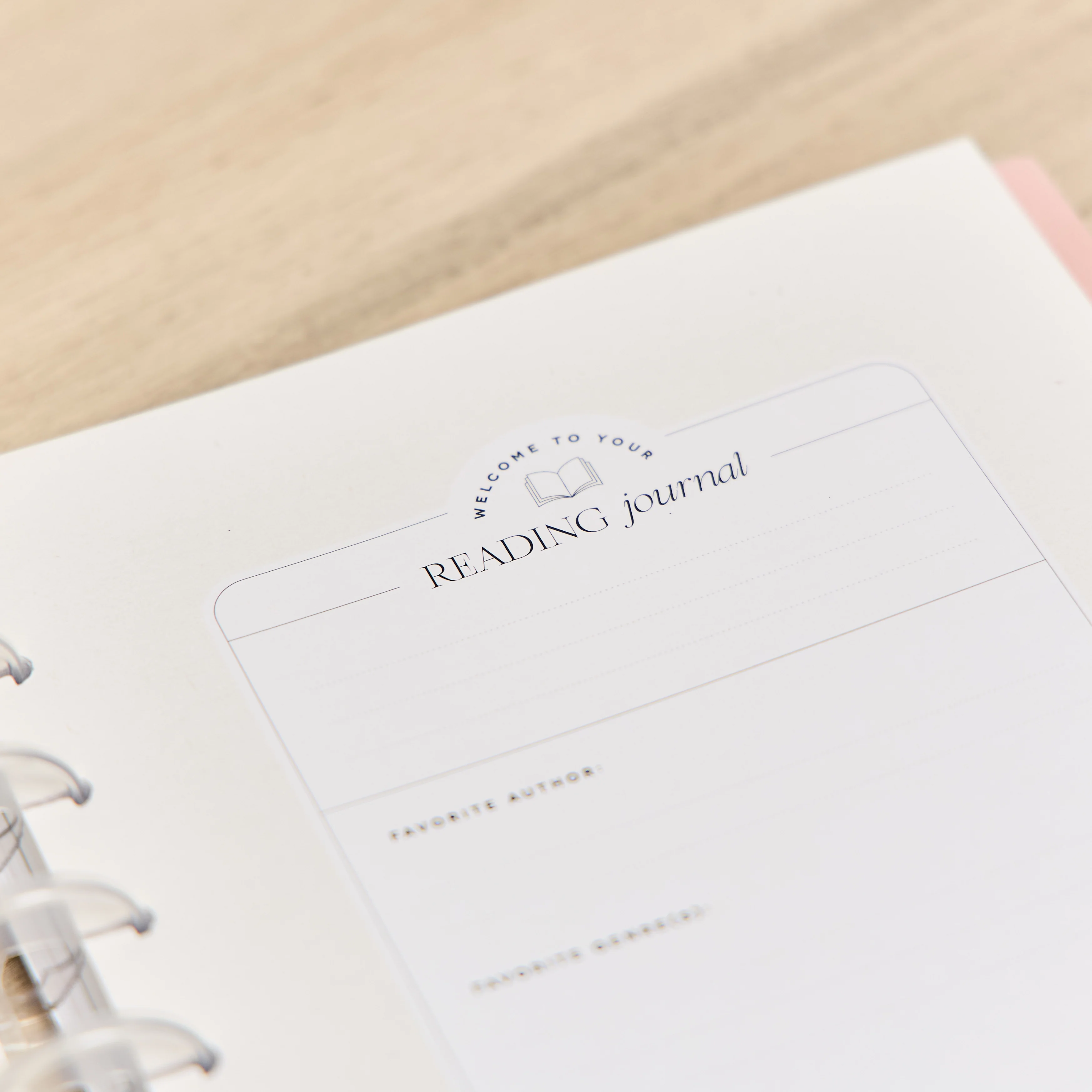Modern Bookish - Classic Guided Reading Journal - 80 Sheets - Image 14