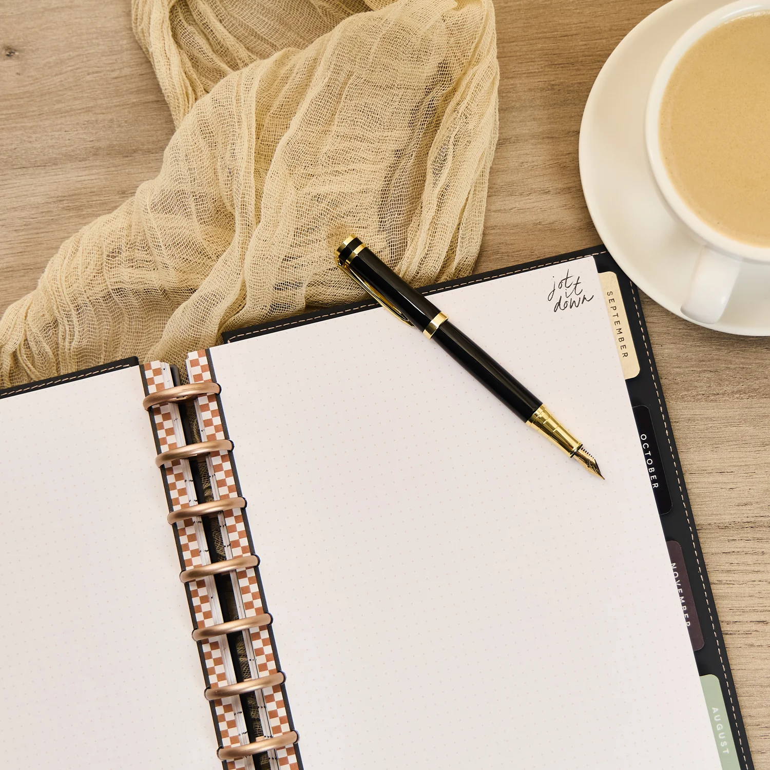 Modern Charm - Dot Grid Classic Filler Paper - 40 Sheets - Image 2