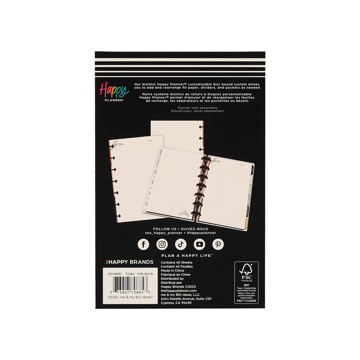 Modern Charm - Dotted Lined Mini Filler Paper - 40 Sheets - Image 10