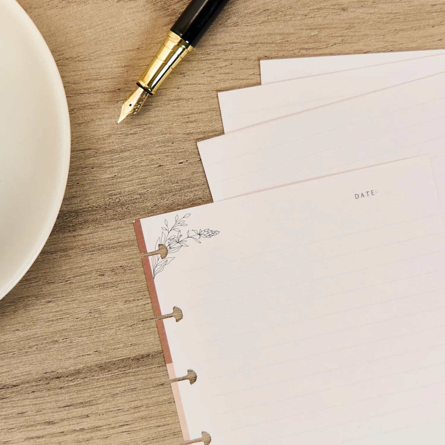 Modern Charm - Dotted Lined Mini Filler Paper - 40 Sheets - Image 7
