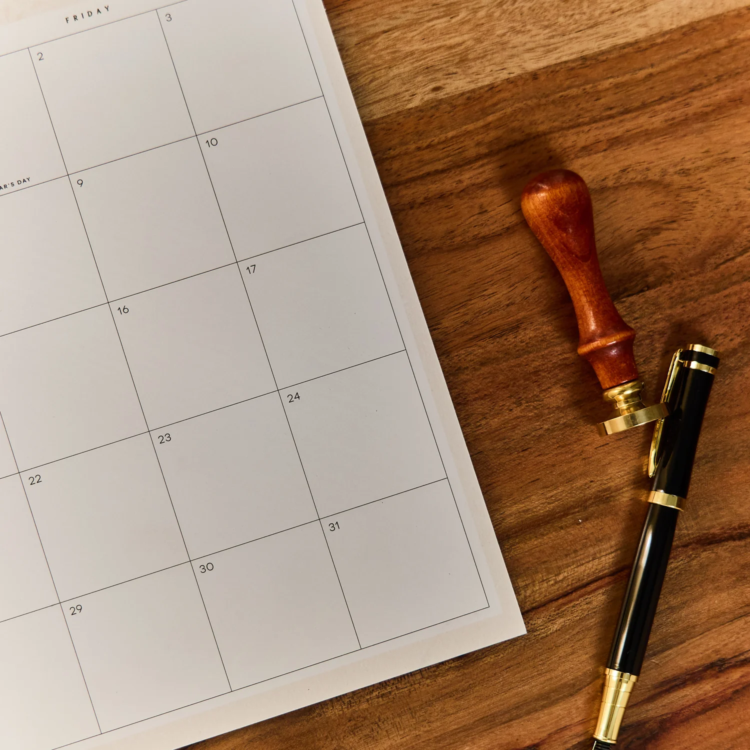 Modern Charm - Small Desk Calendar - 12 Months - Image 10