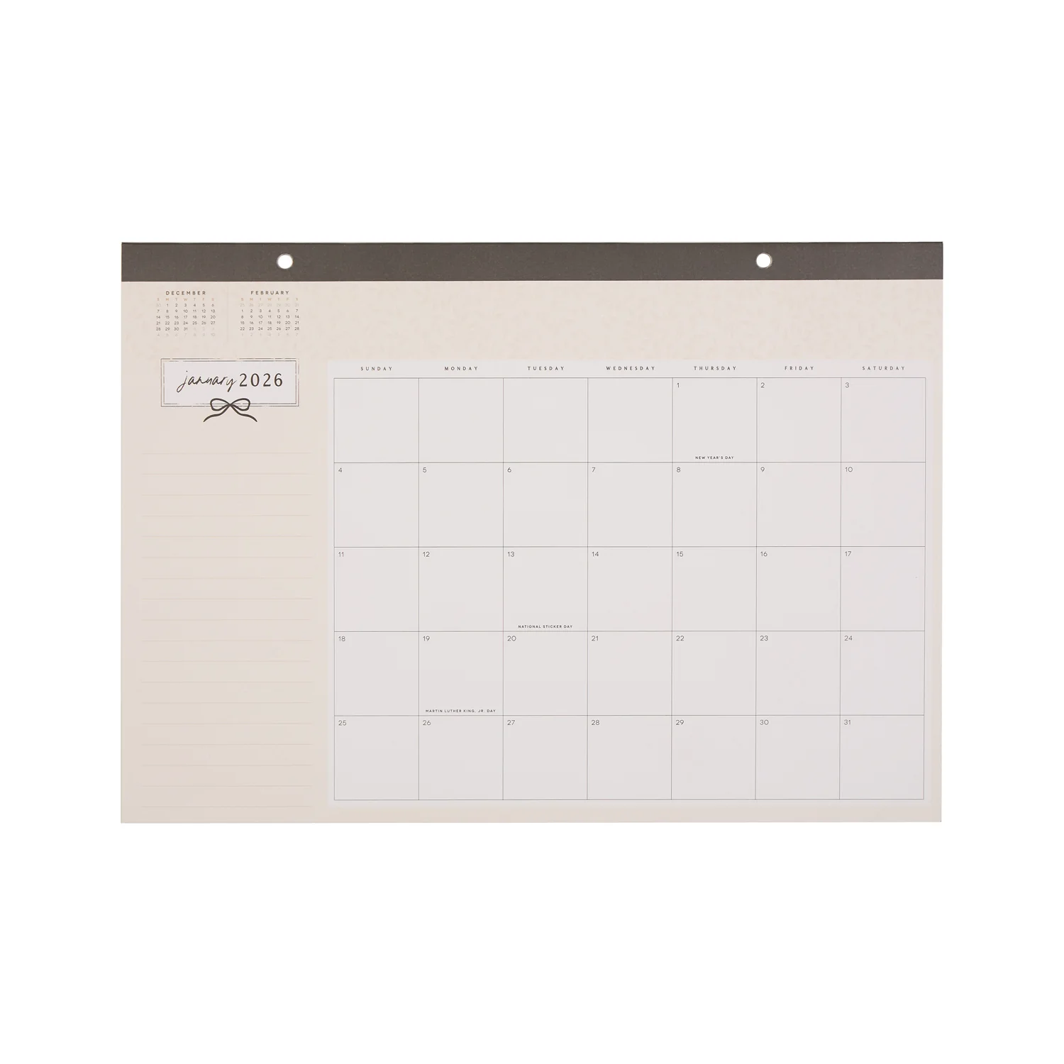 Modern Charm - Small Desk Calendar - 12 Months - Image 11
