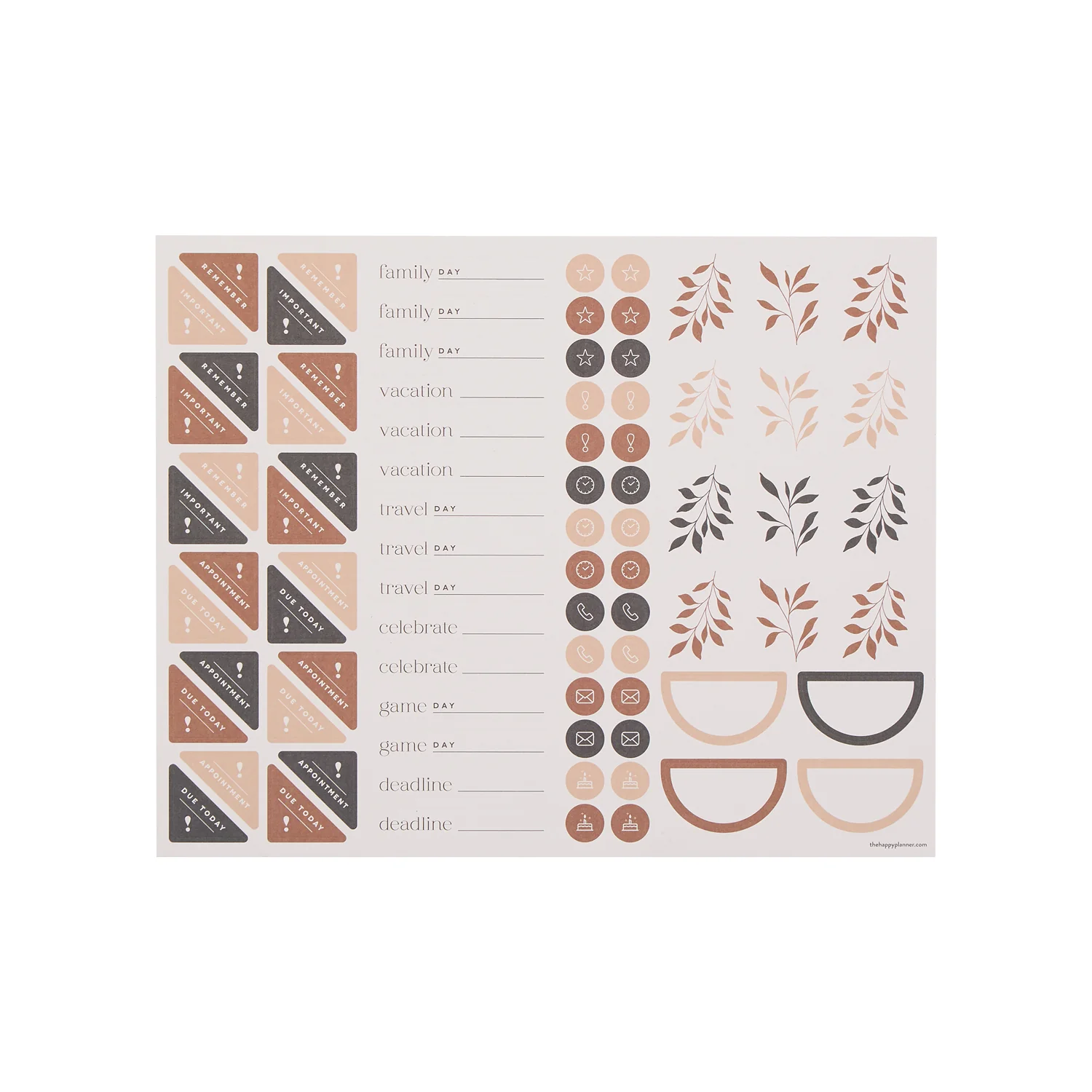 Modern Charm - Small Desk Calendar - 12 Months - Image 12