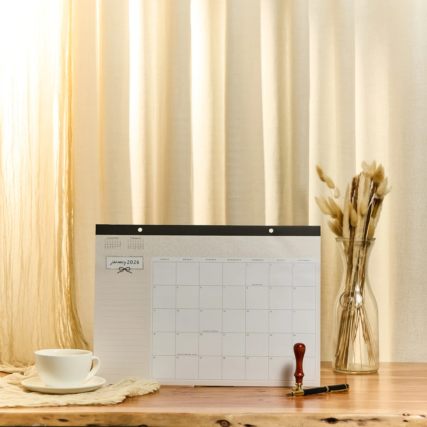 Modern Charm - Small Desk Calendar - 12 Months - Image 5