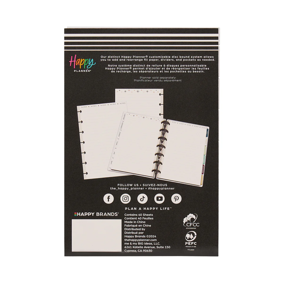 Modern Craft - Dotted Lined Mini Filler Paper - 40 Sheets - Image 8