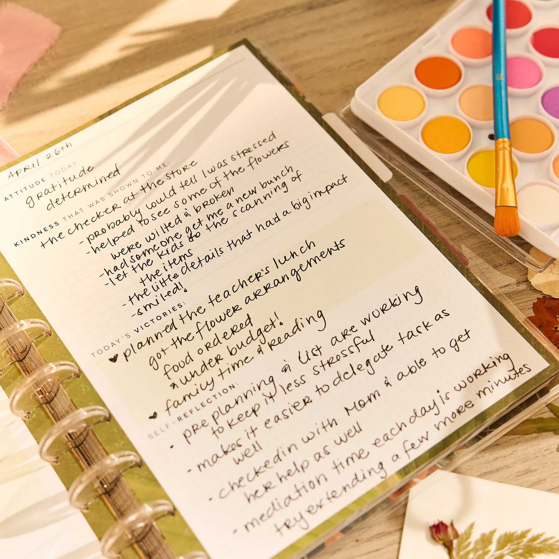 Modern Nature - Classic Guided Wellness Journal - 80 Sheets - Image 2