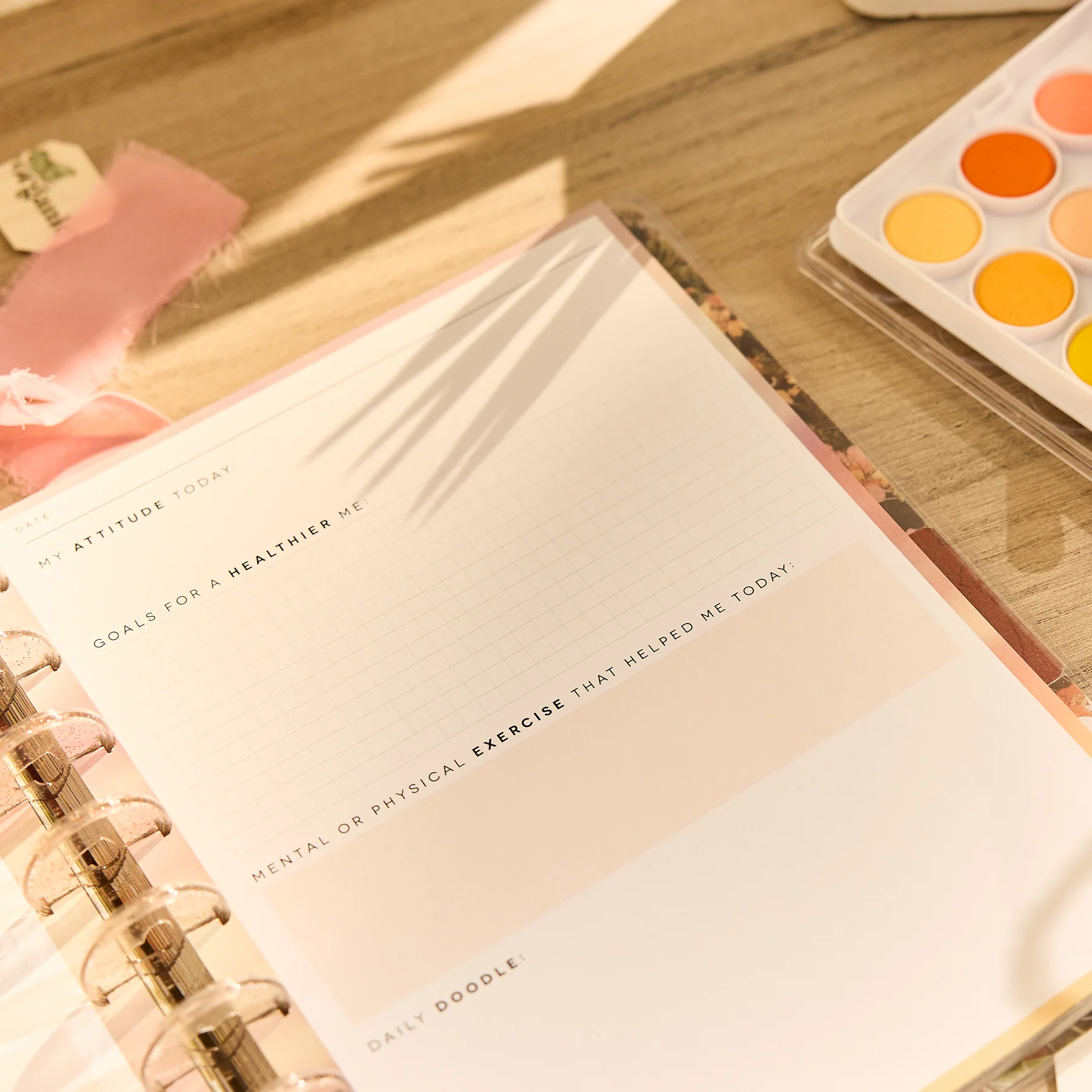 Modern Nature - Classic Guided Wellness Journal - 80 Sheets - Image 9