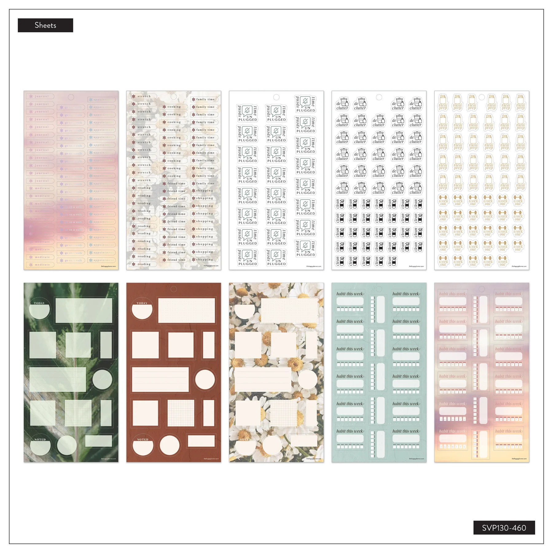 Modern Nature - Value Pack Stickers - Image 10
