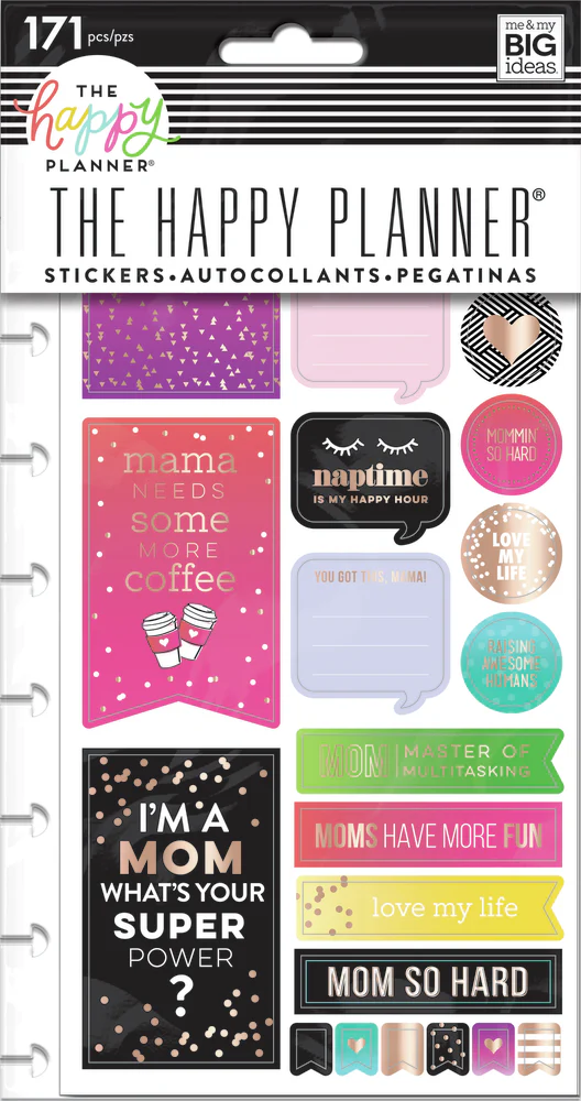 Mom Boss - 5 Sticker Sheets