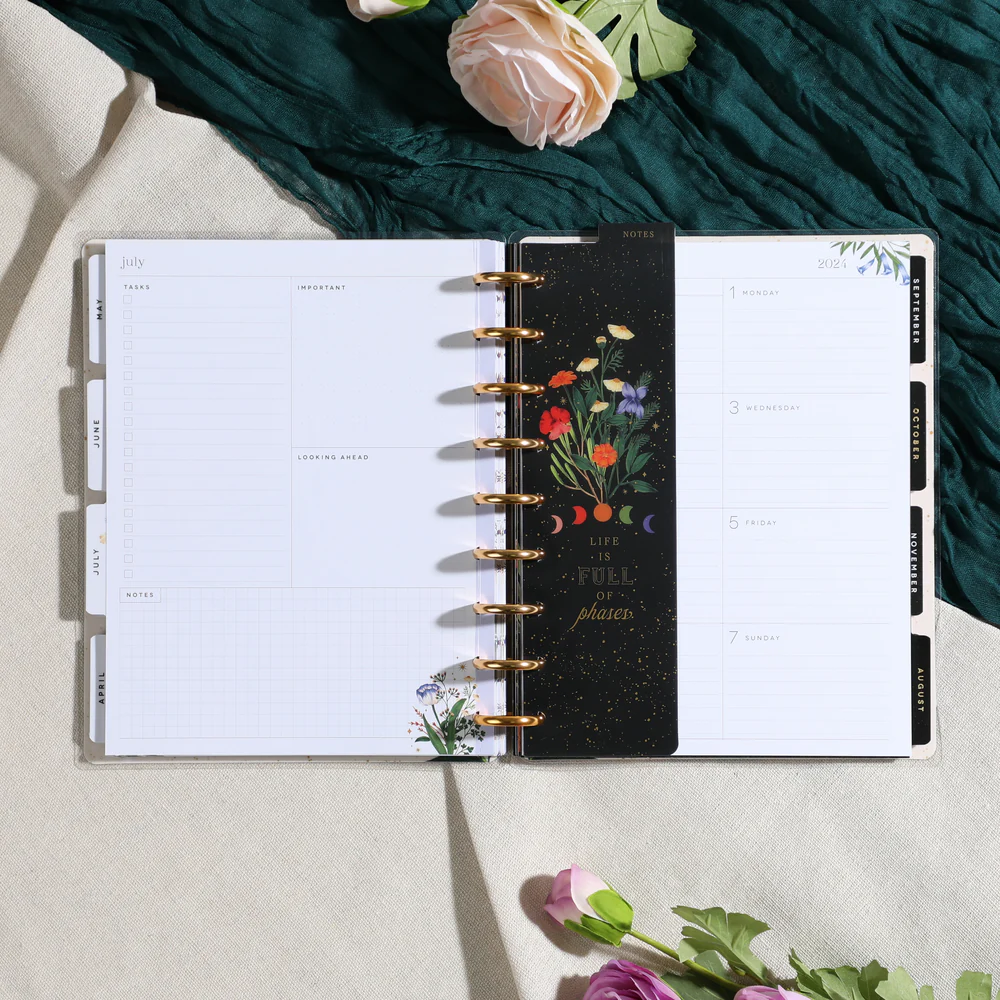 Moody Blooms - Classic Bookmarks - 3 Pack - Image 2