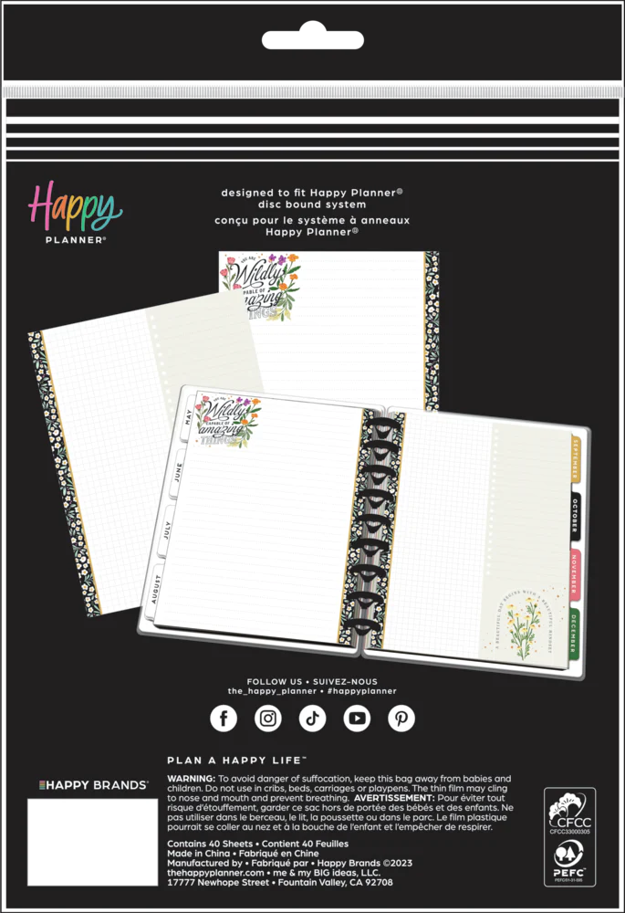 Moody Blooms - Dashboard Classic Fill Paper - 40 Sheets - Image 5